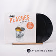 The Stranglers Peaches: The Very Best Of The Stranglers 2 x LP Vinyl Record - Front Cover & Record