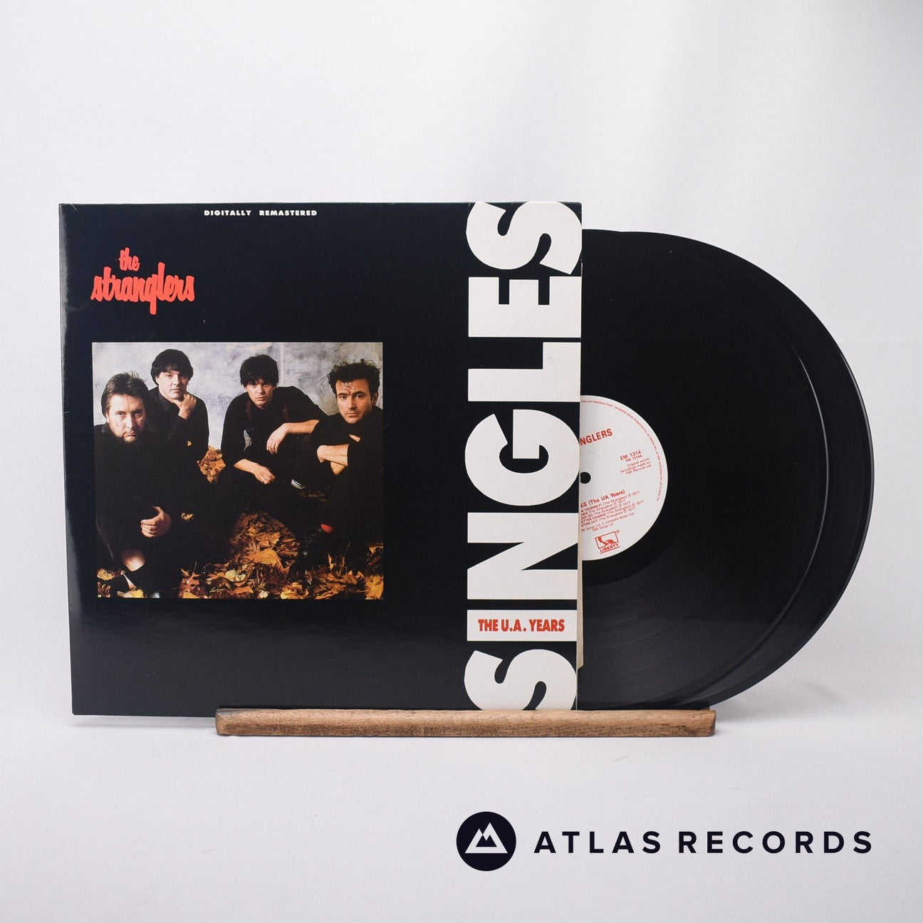 The Stranglers Singles 2 x LP Vinyl Record - Front Cover & Record