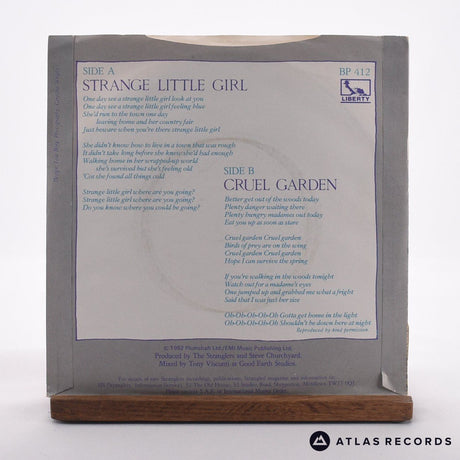 The Stranglers - Strange Little Girl - 7" Vinyl Record - VG+/VG+