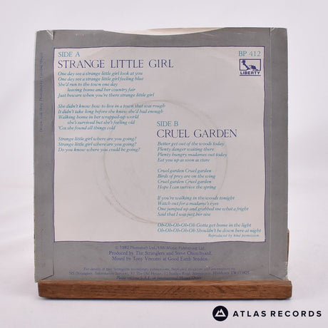 The Stranglers - Strange Little Girl - 7" Vinyl Record - VG+/EX