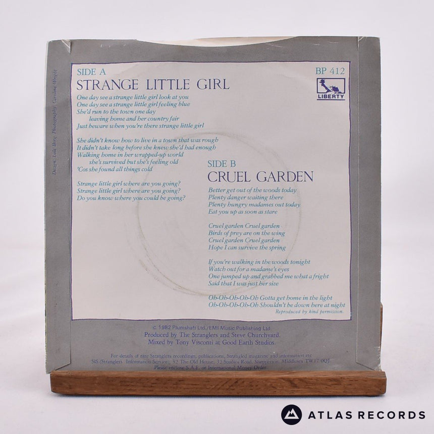 The Stranglers - Strange Little Girl - 7" Vinyl Record - VG+/EX