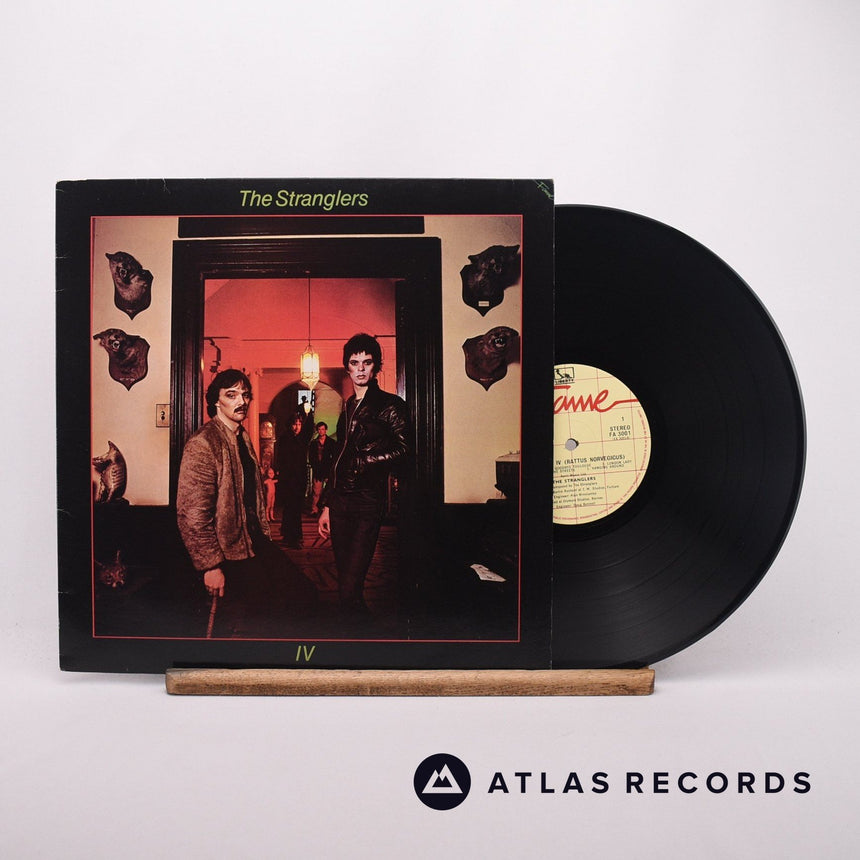 The Stranglers Stranglers IV LP Vinyl Record - Front Cover & Record