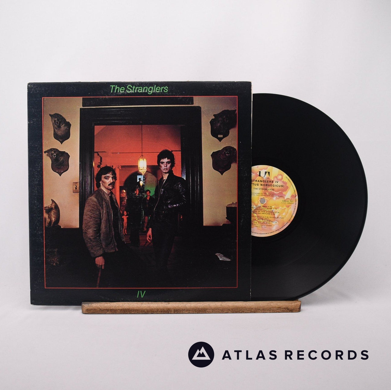 The Stranglers Stranglers IV LP Vinyl Record - Front Cover & Record