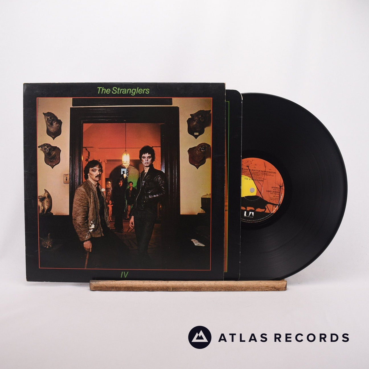 The Stranglers Stranglers IV LP Vinyl Record - Front Cover & Record