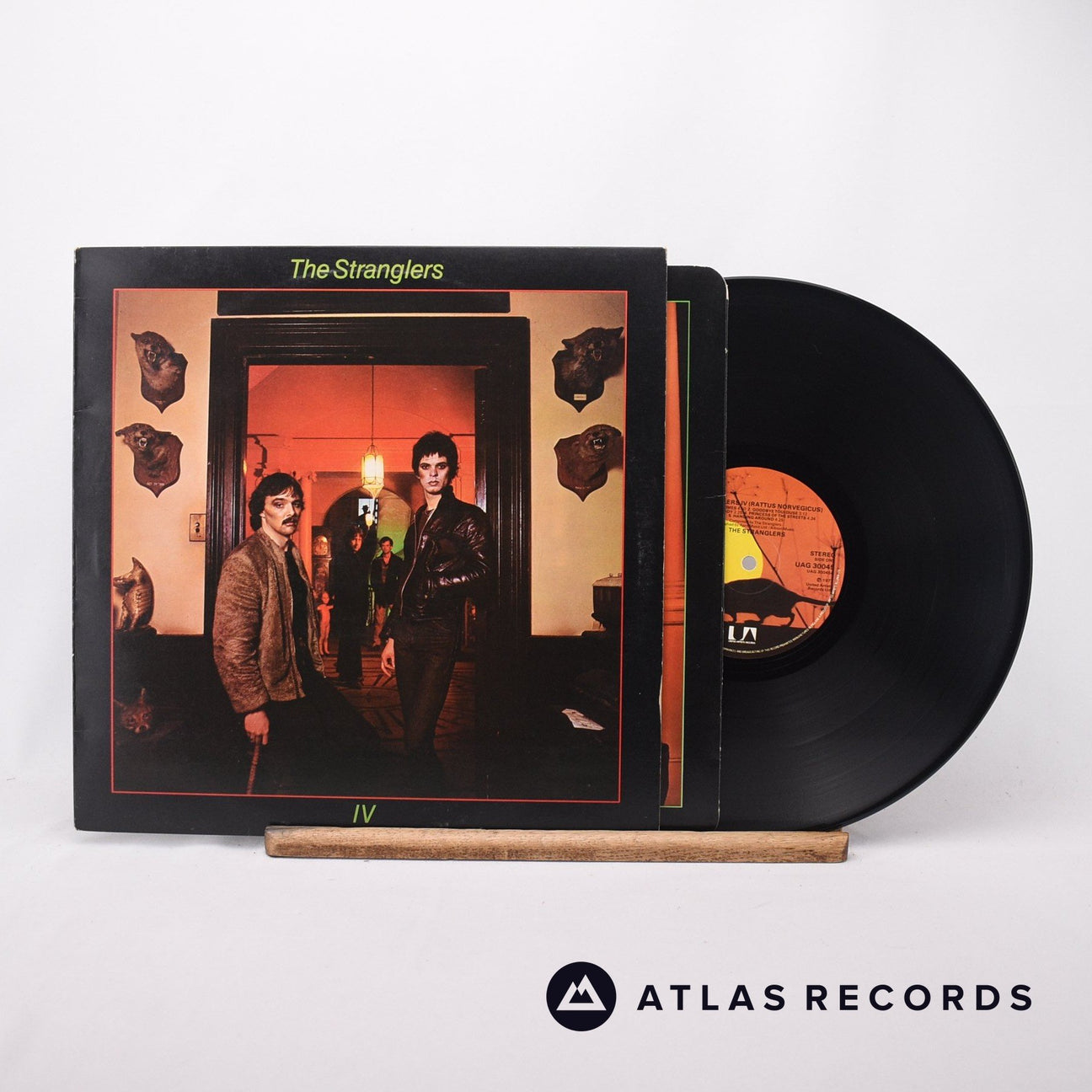 The Stranglers Stranglers IV LP Vinyl Record - Front Cover & Record