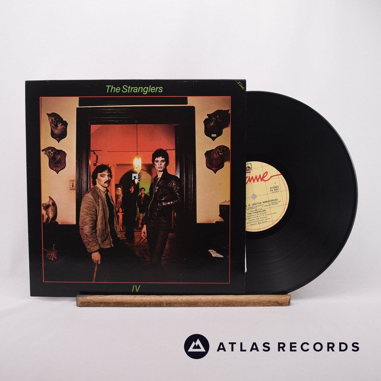 The Stranglers Stranglers IV LP Vinyl Record - Front Cover & Record