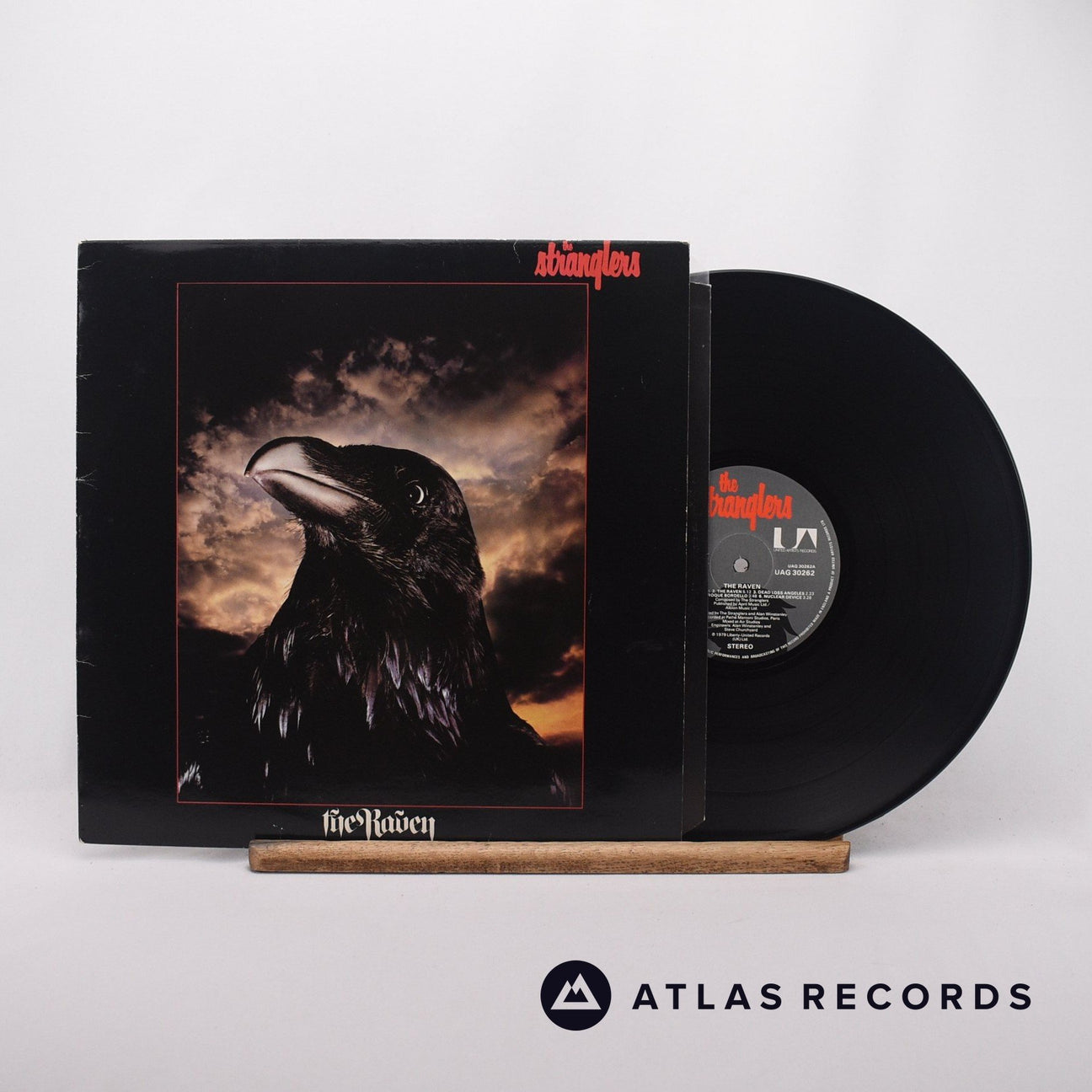 The Stranglers The Raven LP Vinyl Record - Front Cover & Record