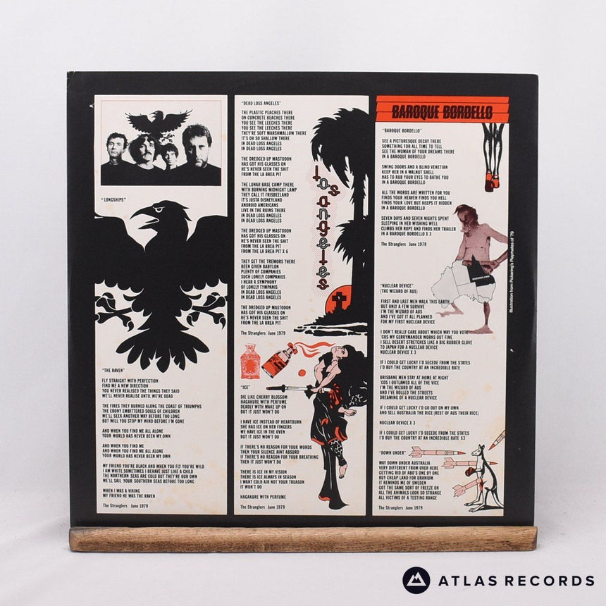 The Stranglers - The Raven - Porky A-1 B-1 LP Vinyl Record - EX/EX