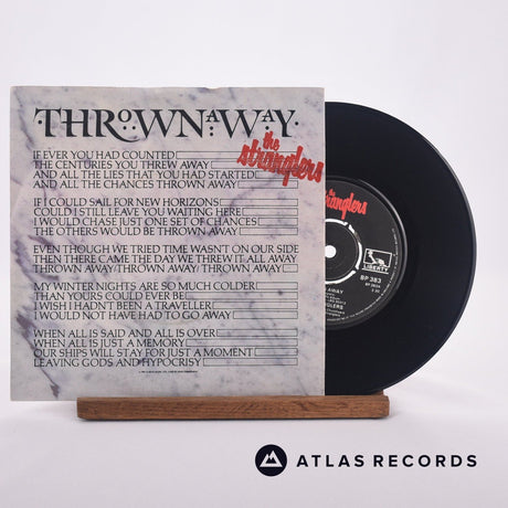 The Stranglers Thrown Away 7" Vinyl Record - Front Cover & Record