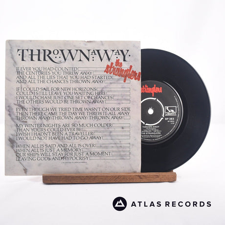 The Stranglers Thrown Away 7" Vinyl Record - Front Cover & Record