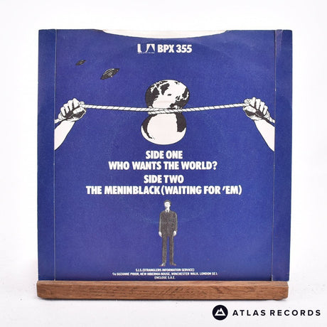 The Stranglers - Who Wants The World? - 7" Vinyl Record - VG+/EX