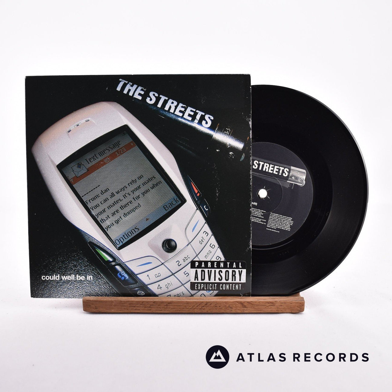 The Streets Could Well Be In 7" Vinyl Record - Front Cover & Record