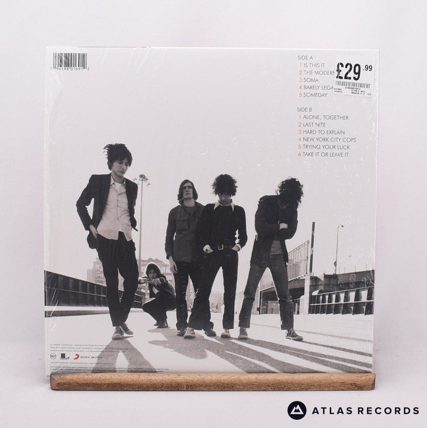 The Strokes - Is This It - Red Transparent 3A 3B LP Vinyl Record - NM/NM