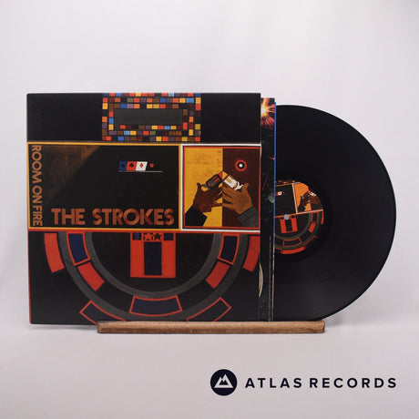 The Strokes Room On Fire LP Vinyl Record - Front Cover & Record