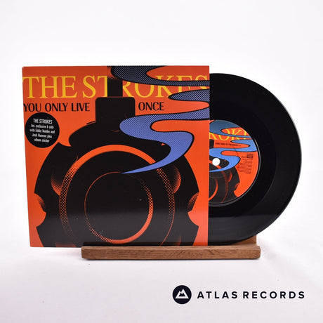The Strokes You Only Live Once 7" Vinyl Record - Front Cover & Record