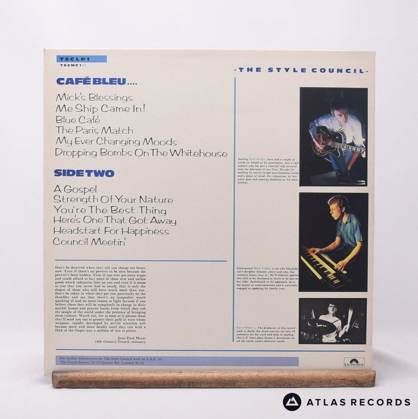 The Style Council - Café Bleu - A//1 B//2 LP Vinyl Record - EX/VG+