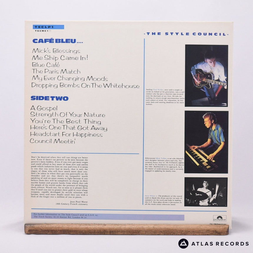 The Style Council - Café Bleu - Booklet A//1 B//2 LP Vinyl Record - NM/VG+