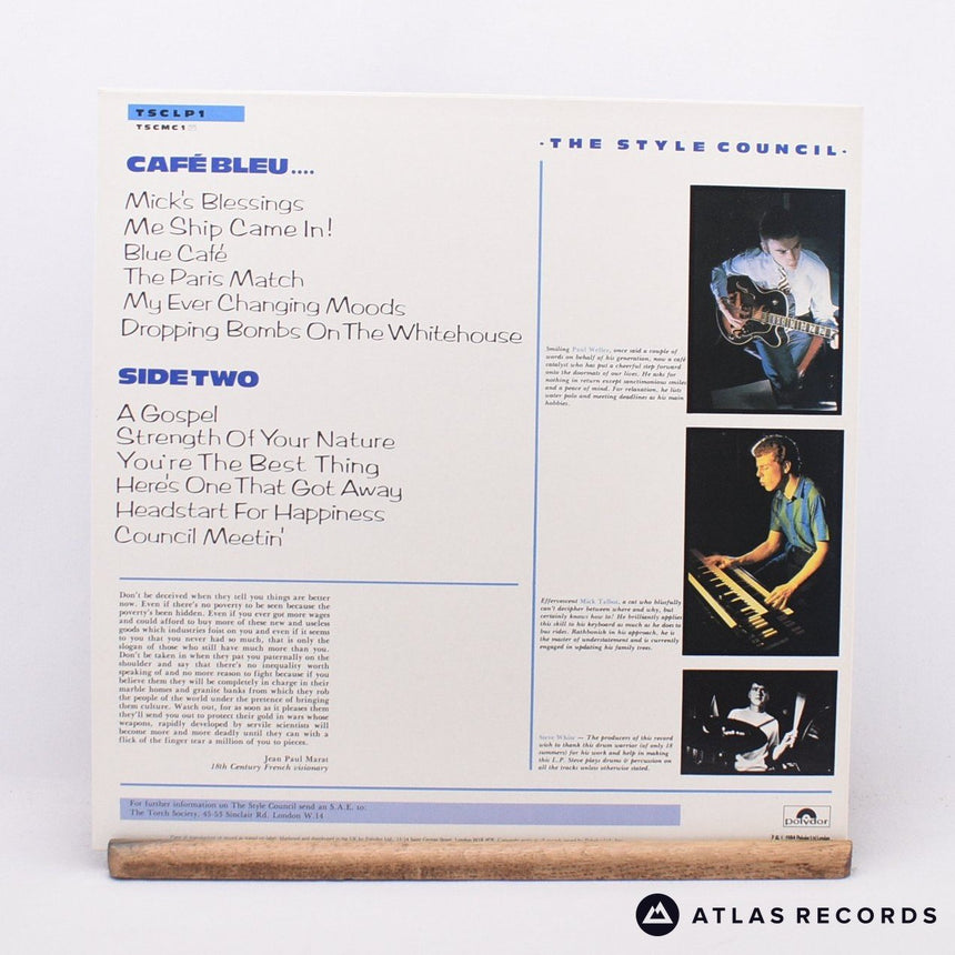 The Style Council - Café Bleu - A//2 B//2 LP Vinyl Record - EX/EX