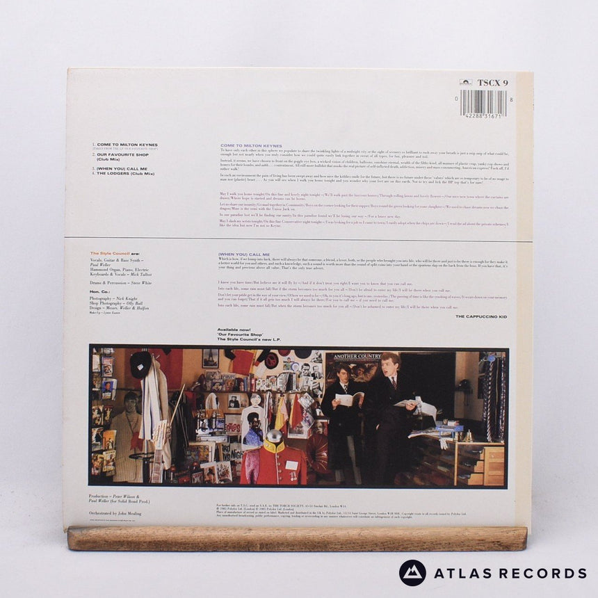The Style Council - Come To Milton Keynes - 12" Vinyl Record - EX/VG+