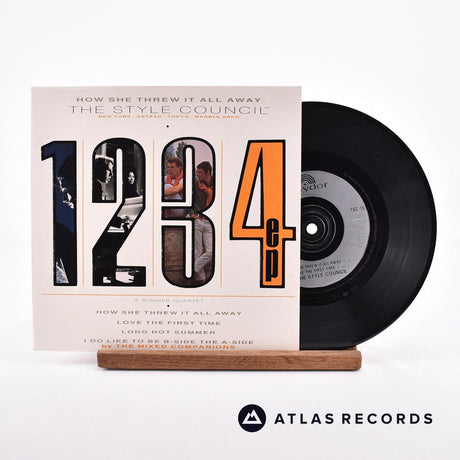 The Style Council How She Threw It All Away 7" Vinyl Record - Front Cover & Record