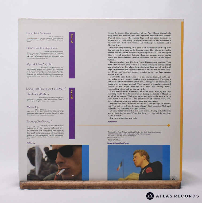 The Style Council - Introducing: The Style Council - LP Vinyl Record - EX/VG+