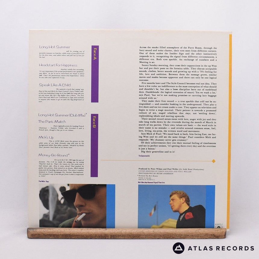 The Style Council - Introducing The Style Council - LP Vinyl Record - EX/VG+