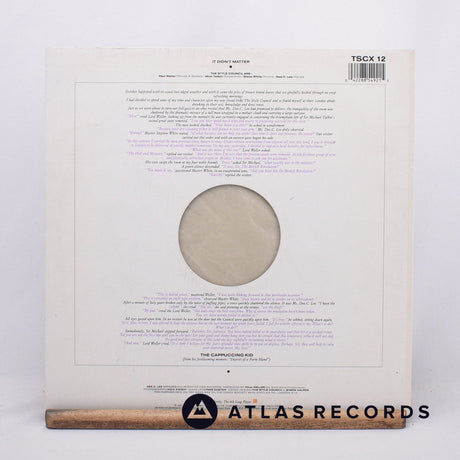 The Style Council - It Didn't Matter - Die-Cut Sleeve 12" Vinyl Record - EX/VG+