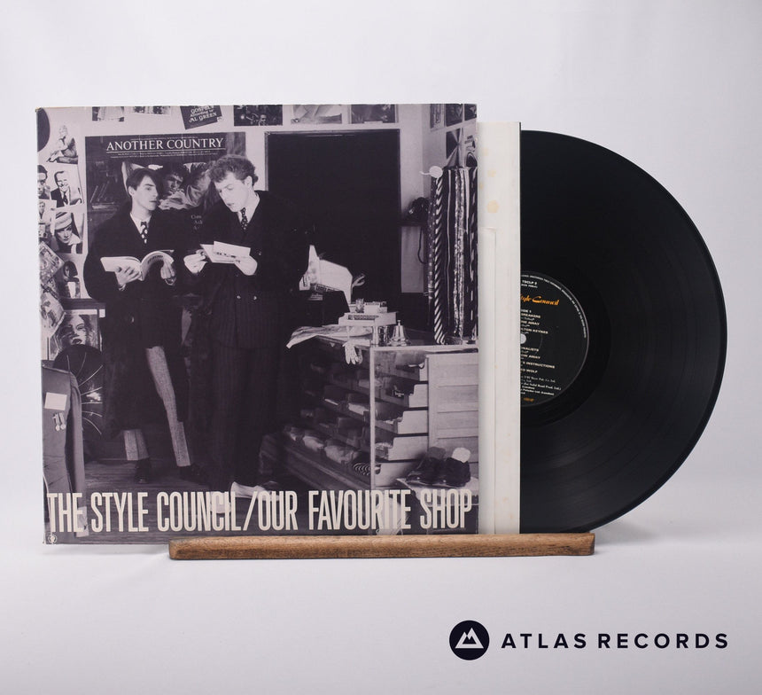 The Style Council Our Favourite Shop LP Vinyl Record - Front Cover & Record