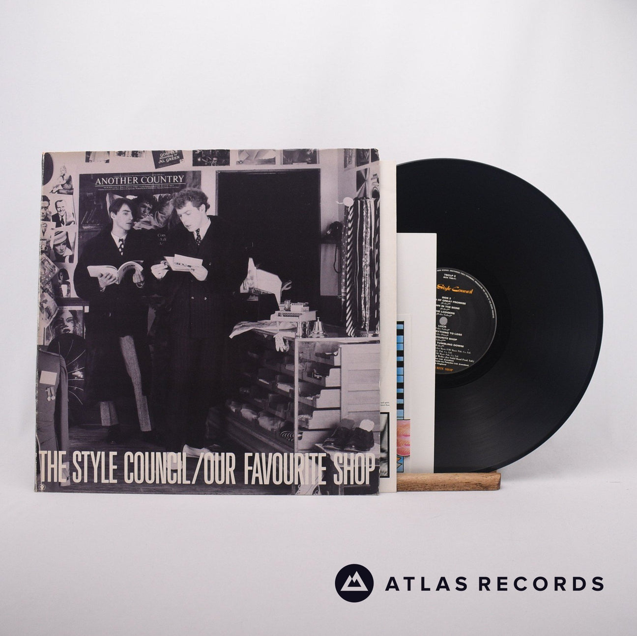 The Style Council Our Favourite Shop LP Vinyl Record - Front Cover & Record