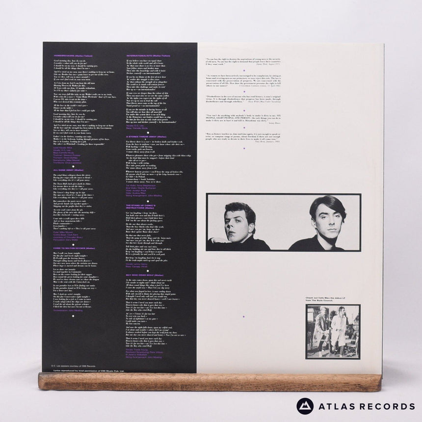 The Style Council - Our Favourite Shop - Insert Gatefold LP Vinyl Record - NM/EX