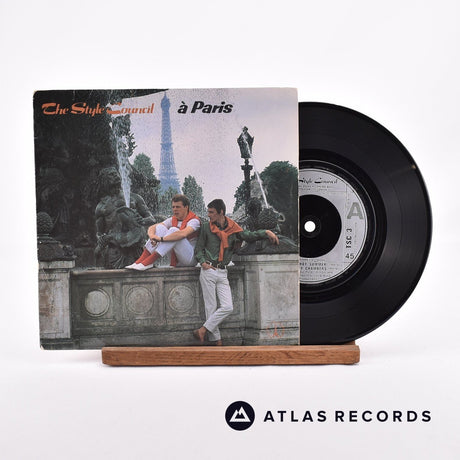 The Style Council À Paris 7" Vinyl Record - Front Cover & Record