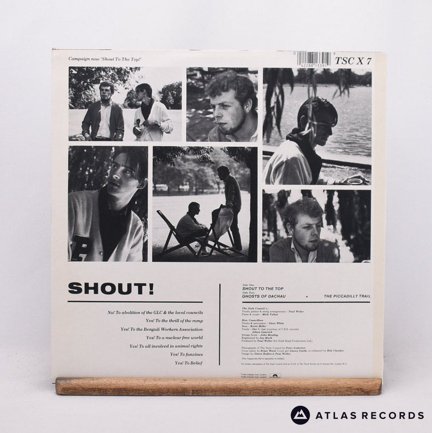 The Style Council - Shout To The Top - 12" Vinyl Record - EX/VG+