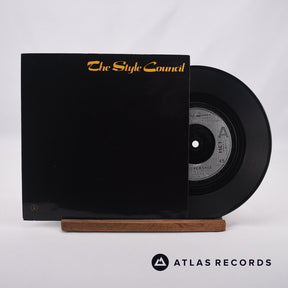 The Style Council Speak Like A Child 7" Vinyl Record - Front Cover & Record
