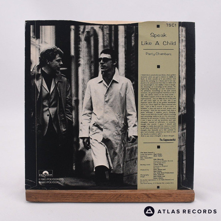 The Style Council - Speak Like A Child - 7" Vinyl Record - VG+/VG+