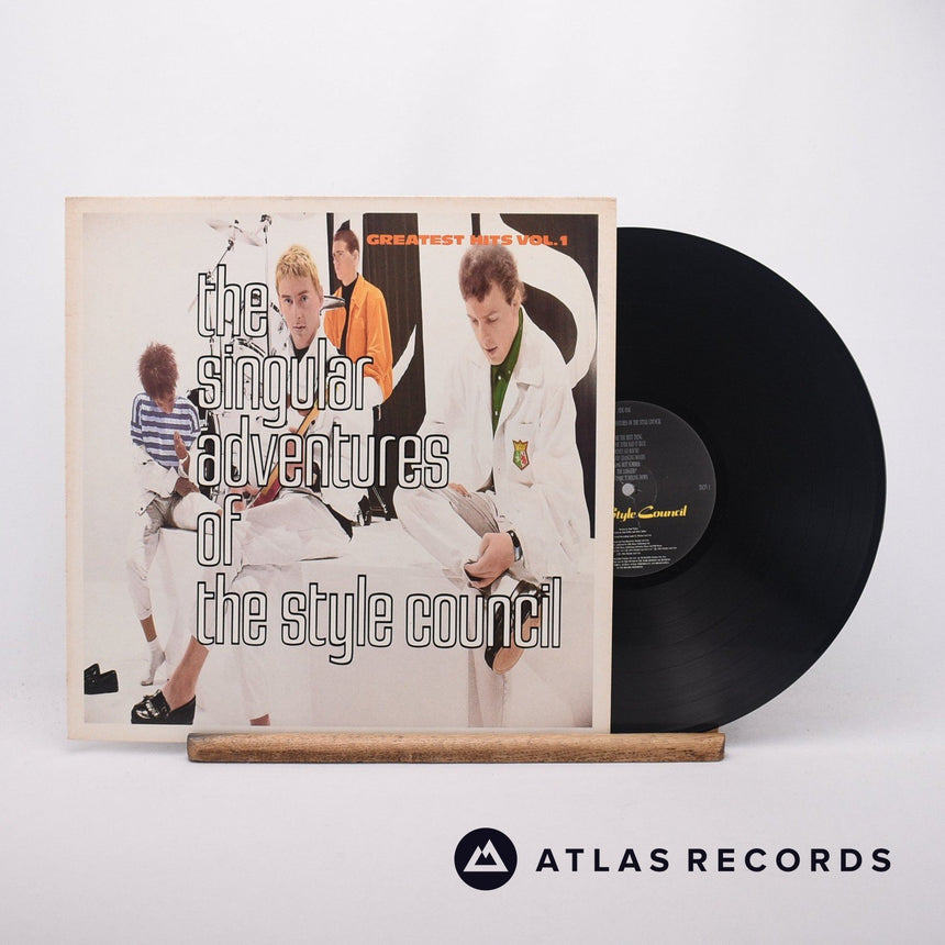 The Style Council The Singular Adventures Of The Style Council - Greatest Hits Vol. 1 LP Vinyl Record - Front Cover & Record