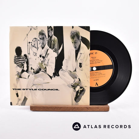 The Style Council Waiting 7" Vinyl Record - Front Cover & Record