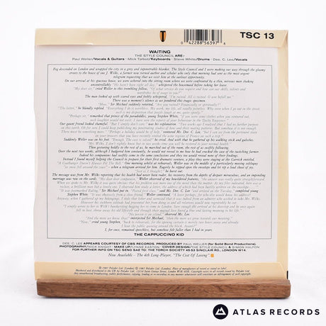 The Style Council - Waiting - 7" Vinyl Record - EX/VG+