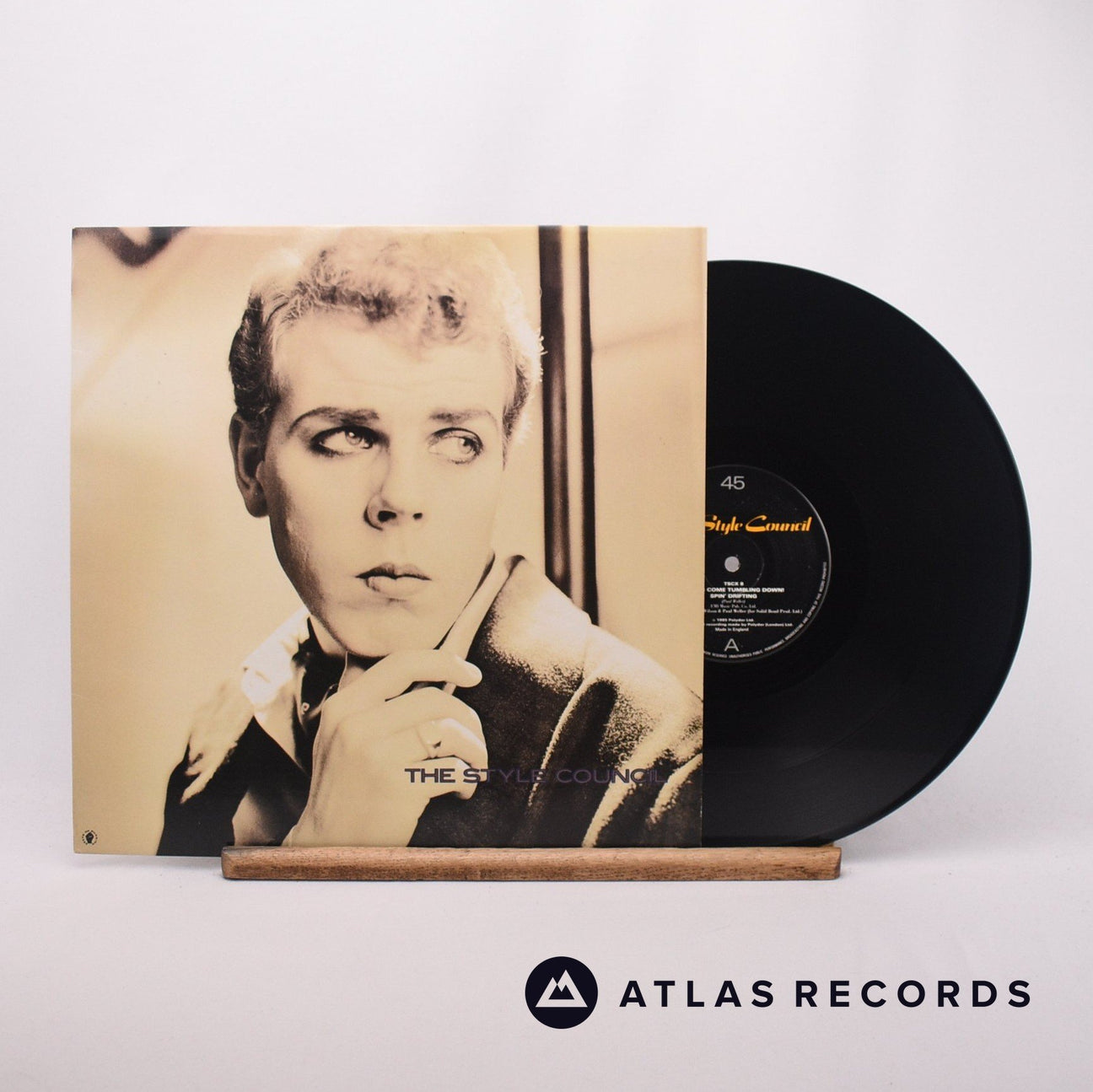 The Style Council Walls Come Tumbling Down! 12" Vinyl Record - Front Cover & Record