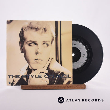 The Style Council Walls Come Tumbling Down! 7" Vinyl Record - Front Cover & Record