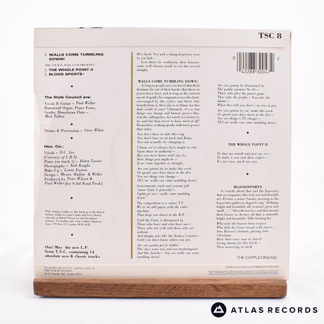 The Style Council - Walls Come Tumbling Down! - 7" Vinyl Record - VG+/EX