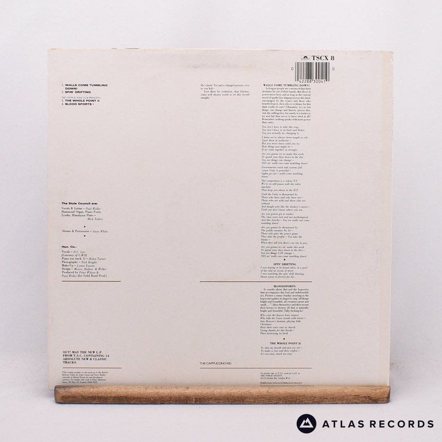 The Style Council - Walls Come Tumbling Down! - 12" Vinyl Record - EX/EX