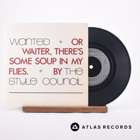 The Style Council Wanted 7" Vinyl Record - Front Cover & Record