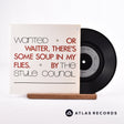 The Style Council Wanted 7" Vinyl Record - Front Cover & Record