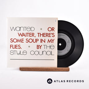 The Style Council Wanted 7" Vinyl Record - Front Cover & Record