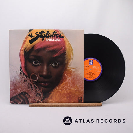 The Stylistics Fabulous LP Vinyl Record - Front Cover & Record