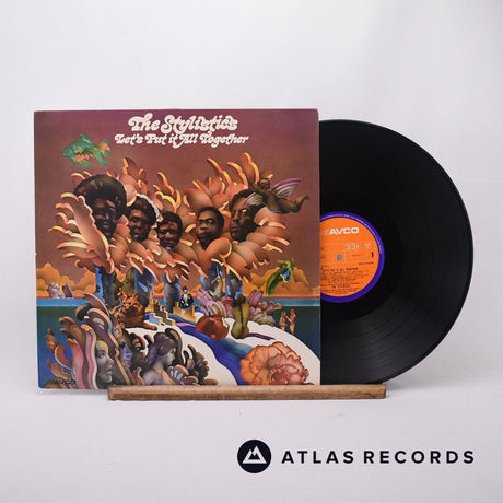 The Stylistics Let's Put It All Together LP Vinyl Record - Front Cover & Record