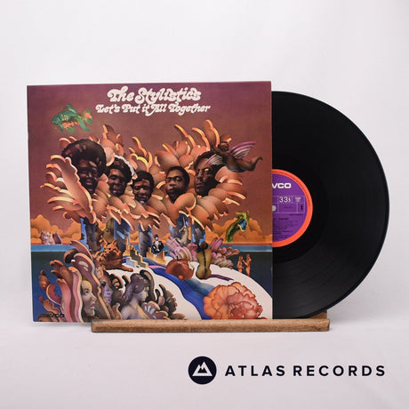 The Stylistics Let's Put It All Together LP Vinyl Record - Front Cover & Record