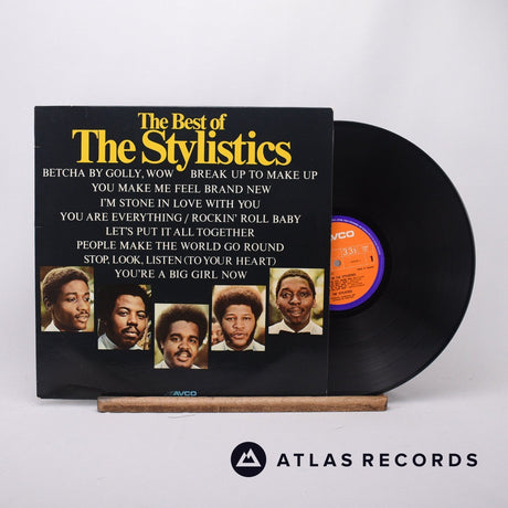 The Stylistics The Best Of The Stylistics LP Vinyl Record - Front Cover & Record
