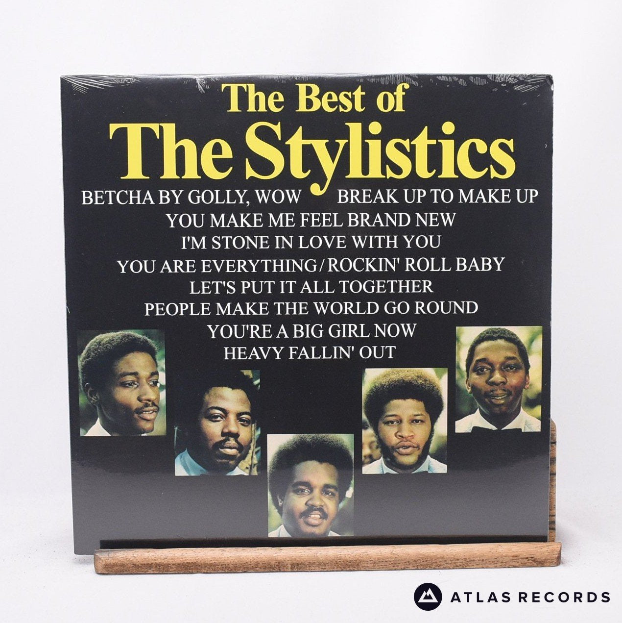 The Stylistics The Best Of The Stylistics LP Vinyl Record - Front Cover & Record