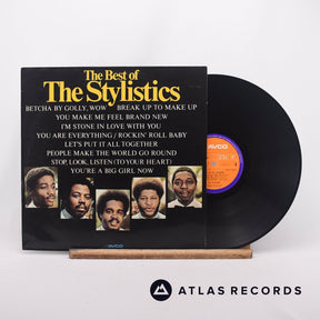 The Stylistics The Best Of The Stylistics LP Vinyl Record - Front Cover & Record